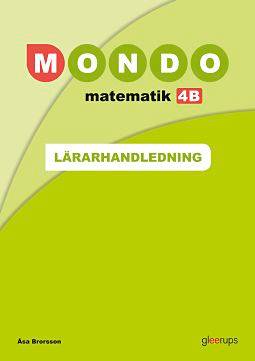 Mondo Matematik 4B Lärarhandl
