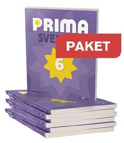 Prima Svenska 6 Basbok Paket 20 ex + Lärarwebb Indlic 12 mån