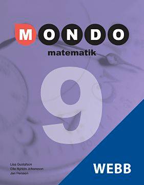 Mondo Matematik 9 Elevwebb Individlicens 12 mån