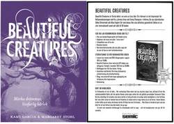 Beautiful Creatures/A4 skylt