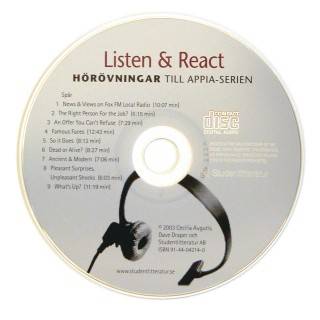 Listen & React Audio-cd (5-pack) - Engelska 5