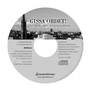 Gissa ordet! Cd-rom, skollicens