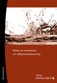 Röster om transparens och hållbarhetsredovisning