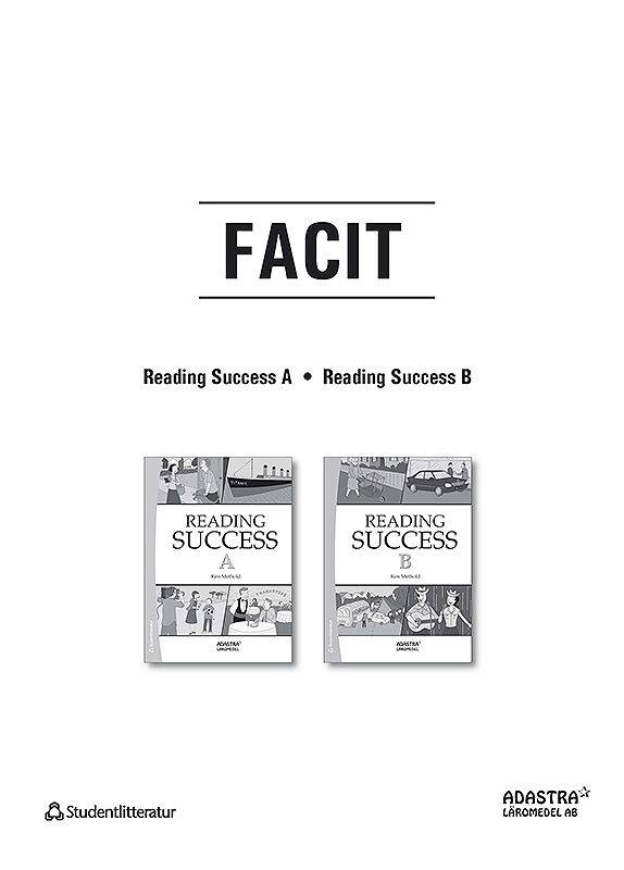 Reading Success Facit A-B