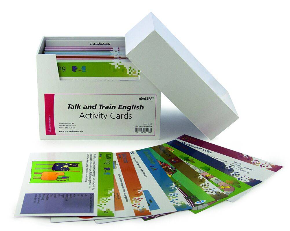 Talk and Train English Activity Cards