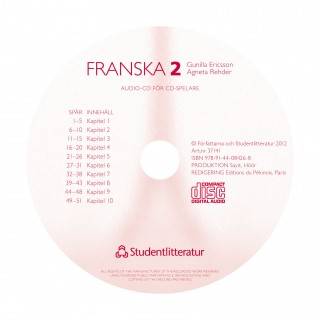 Franska 2 audio-cd