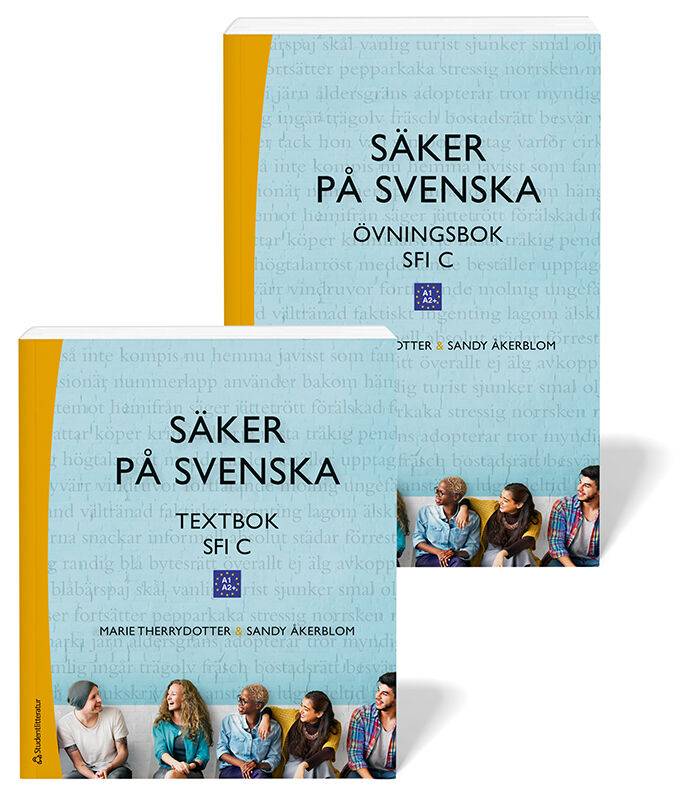 Säker På Svenska Paket Textbok & övningsbok - Digitalt + Tryckt - Sfi C