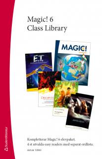 Magic! 6 Class Library - Easy readers (4 st.) med ordlista