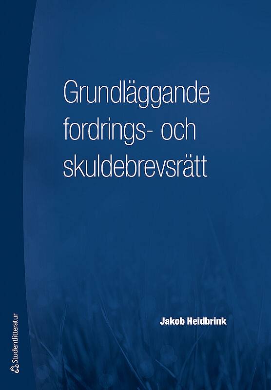 Grundläggande fordrings- och skuldebrevsrätt