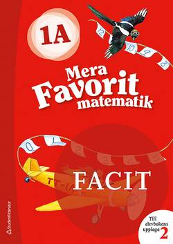 Mera Favorit matematik 1A Facit till uppl. 2, 5-pack