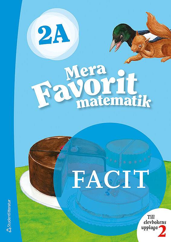 Mera Favorit matematik 2 A Facit till uppl.2, 5-pack