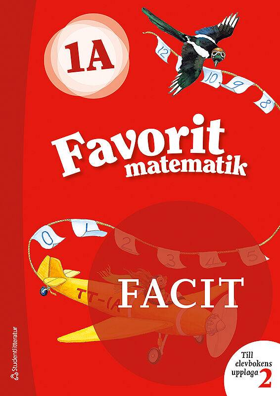 Favorit matematik 1A Facit till uppl. 2, 5-pack