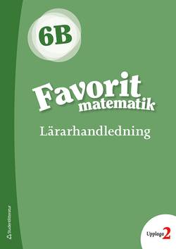 Favorit matematik 6B Lärarpaket - Digitalt + Tryckt