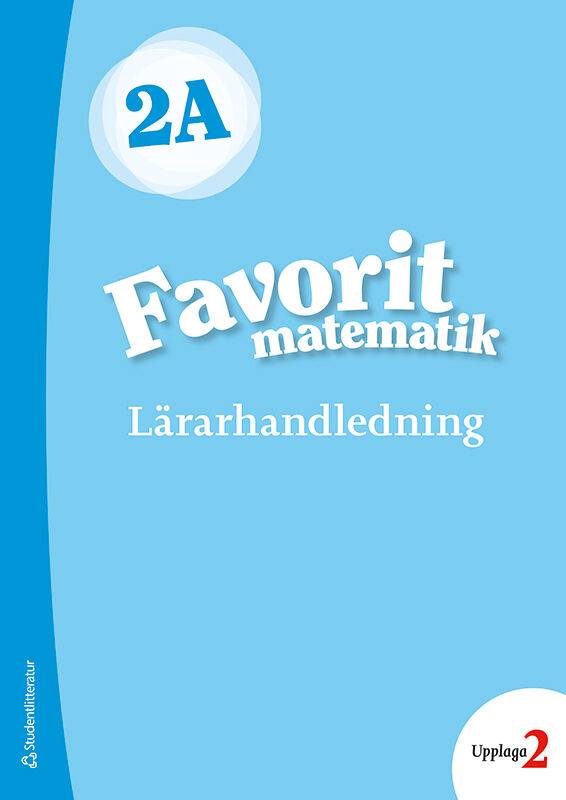 Favorit matematik 2A Lärarpaket - Digitalt + Tryckt