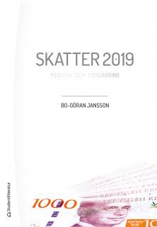 Skatter 2019 - - pension och försäkring