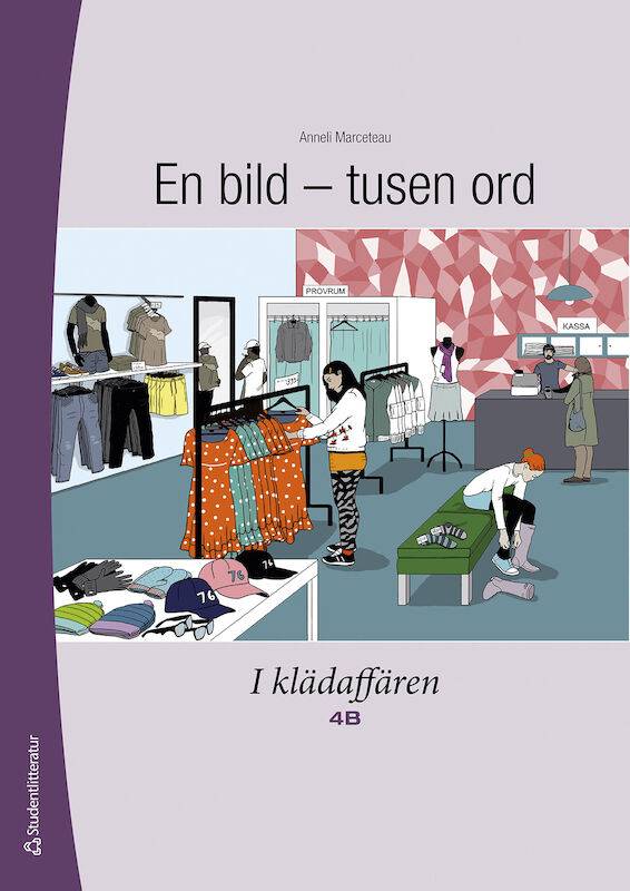 En bild - tusen ord I klädaffären 4B Elevpaket - Digitalt + Tryckt