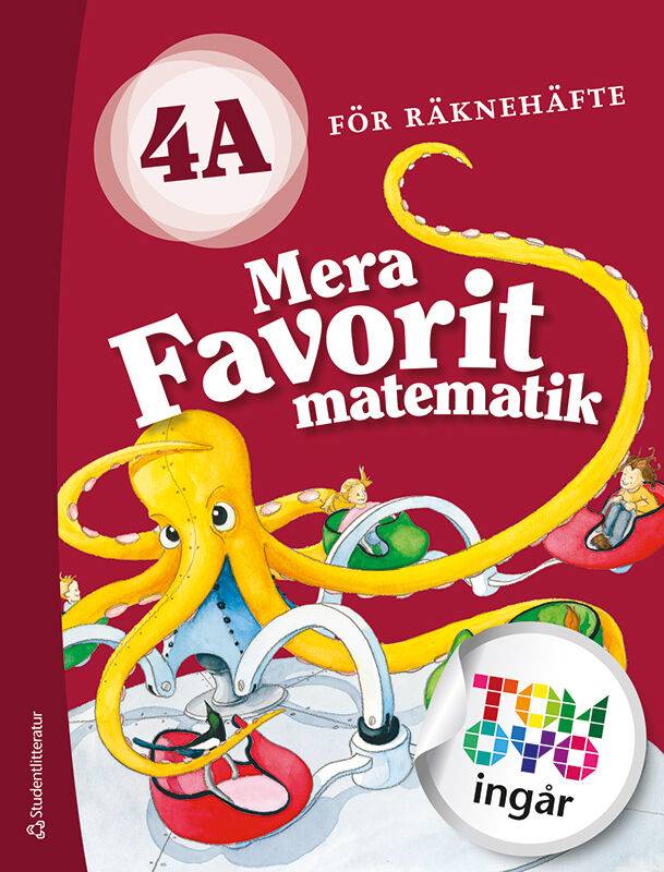 Mera Favorit matematik 4A för räknehäfte Elevpaket - Digitalt + Tryckt