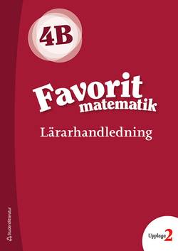 Favorit matematik 4B - Digital lärarlicens 12 mån -