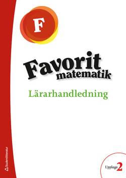 Favorit matematik Förskoleklass Lärarpaket - Digitalt + Tryckt -