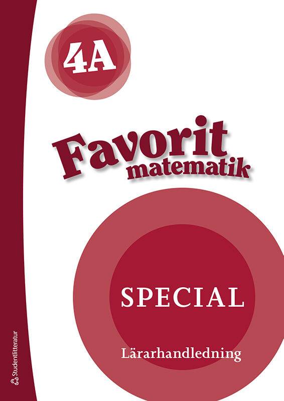 Favorit matematik 4A Special Lärarpaket - Digitalt + Tryckt