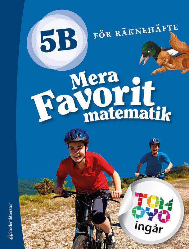 Mera Favorit matematik 5B för räknehäfte - Digital elevlicens 12 mån -