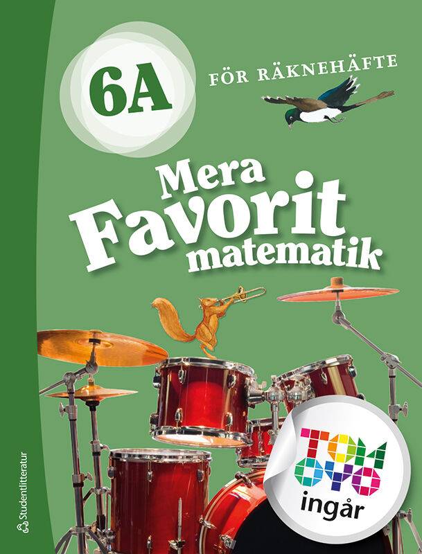 Mera Favorit matematik 6A för räknehäfte - Digital elevlicens 12 mån -