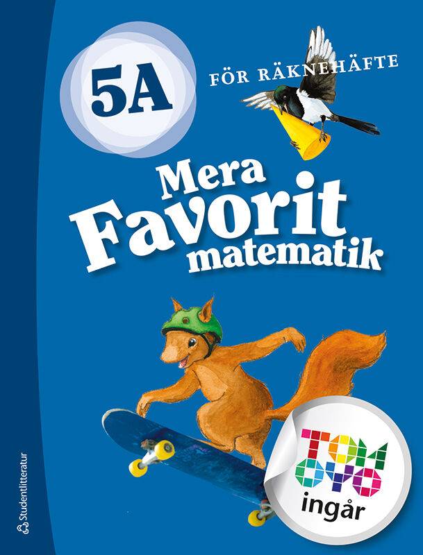 Mera Favorit matematik 5A för räknehäfte - Digital elevlicens 12 mån