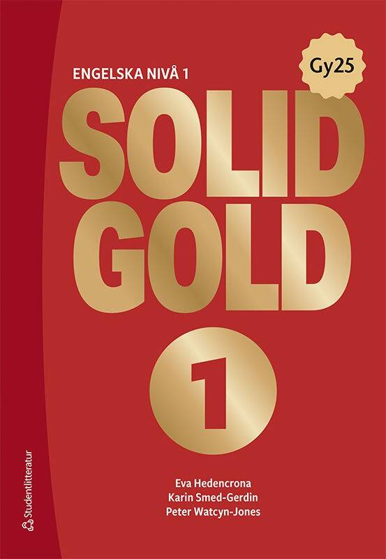 Solid Gold 1 Elevpaket - Tryckt bok + Digital elevlicens 36 mån -