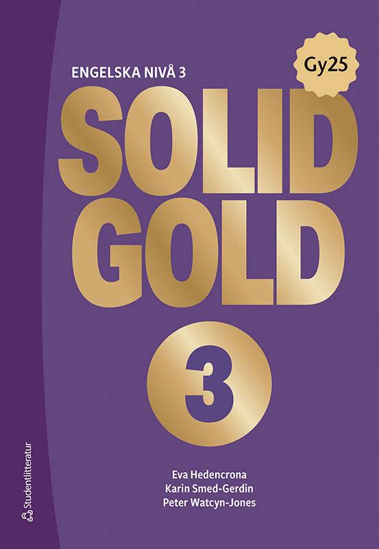 Solid Gold 3 Elevpaket - Tryckt bok + Digital elevlicens 36 mån -