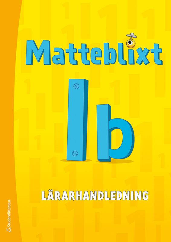 Matteblixt 1b Lärarpaket - Tryckt bok + Digital lärarlicens 36 mån