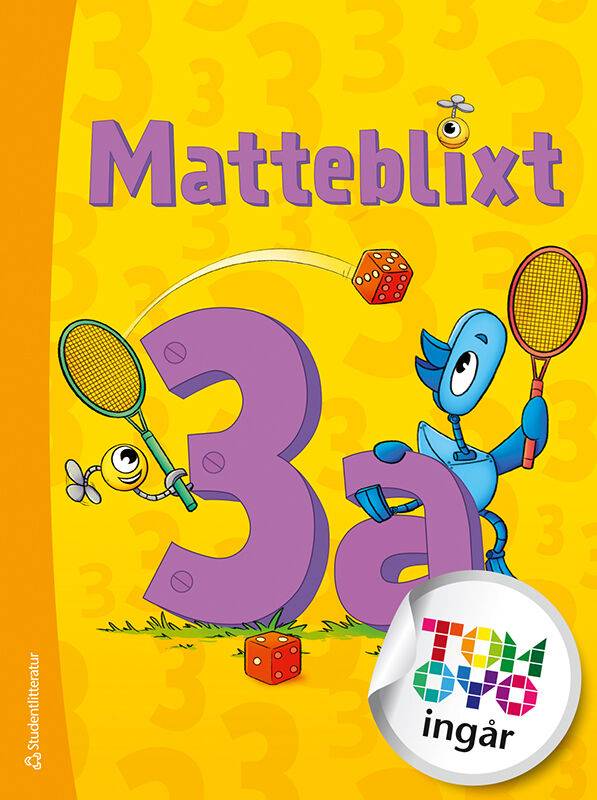 Matteblixt 3a Elevpaket - Tryckt bok  + Digital elevlicens 12 mån