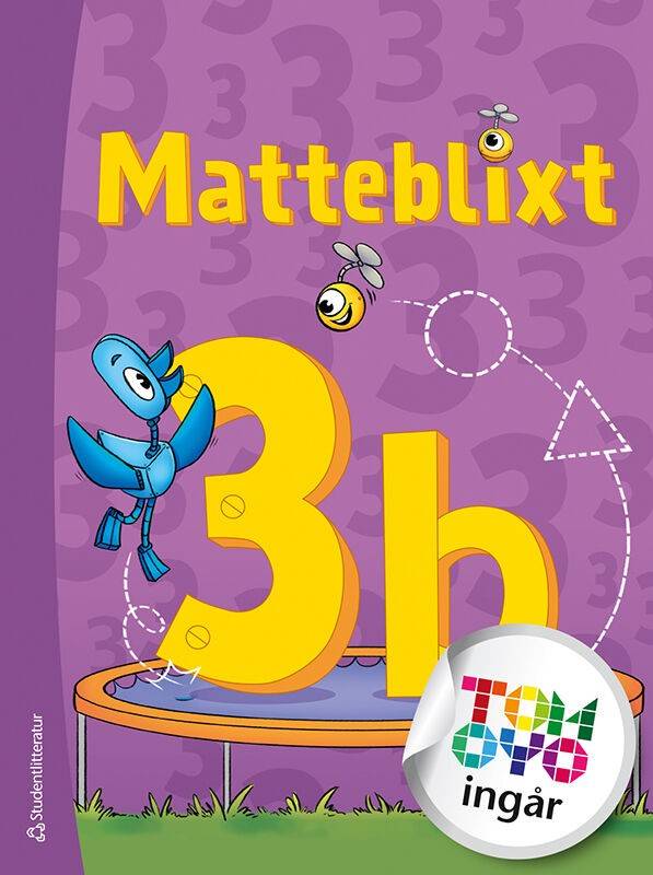 Matteblixt 3b Elevpaket - Tryckt bok  + Digital elevlicens 12 mån