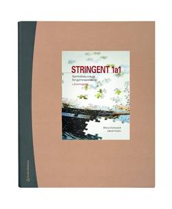 Stringent 1a1 Lärarpaket - Tryckt bok + Digital lärarlicens 36 mån - Samhällskunskap för gymnasieskolan