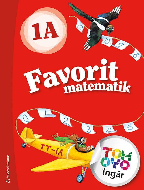 Favorit matematik 1A Elevpaket - Tryckt bok + Digital elevlicens 12 mån