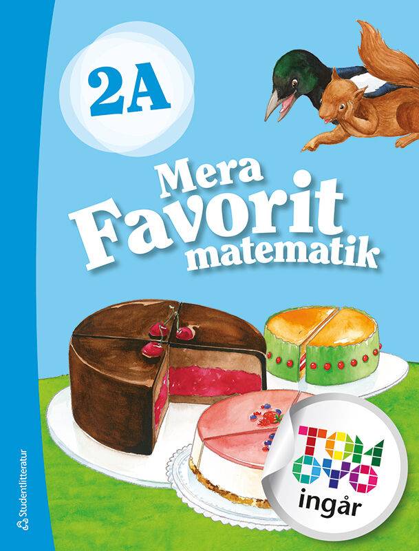 Mera Favorit matematik 2A Elevpaket - Tryckt bok  + Digital elevlicens 12 mån