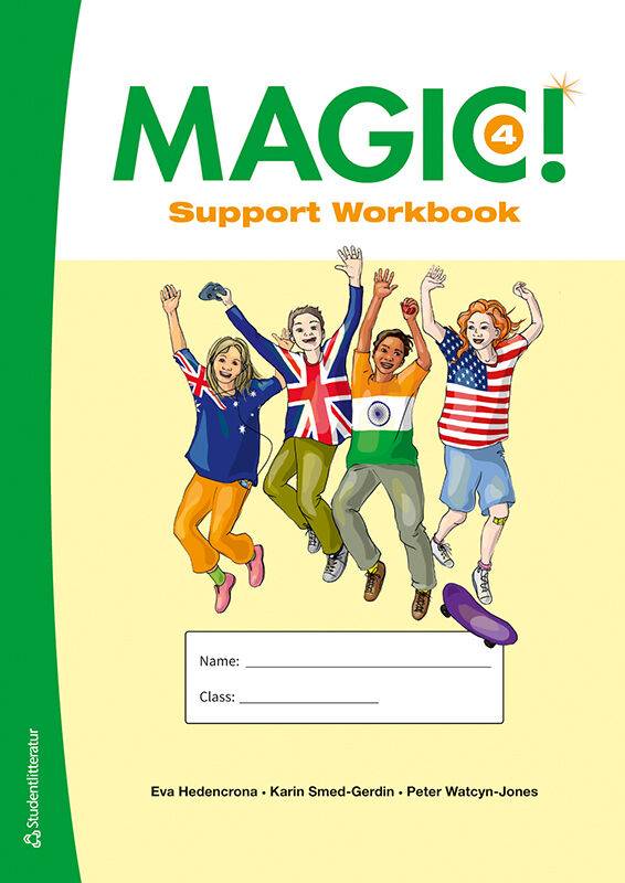 Magic! 4 Support Workbook - Tryckt bok + Digital elevlicens 12 mån -