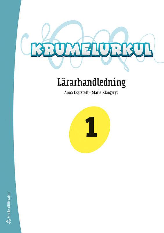Krumelurkul 1 Lärarpaket - Tryckt bok + Digital lärarlicens 36 mån