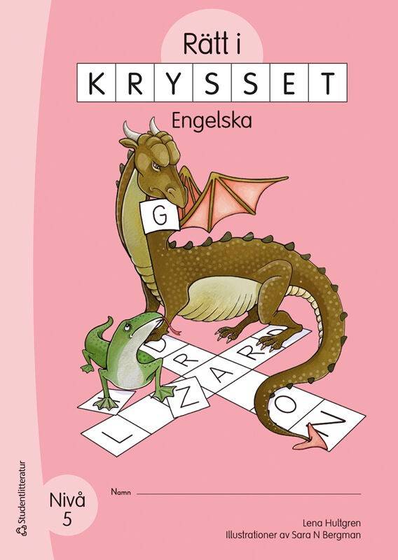 Rätt i krysset Engelska Nivå 5 (5-pack) - Nivå 5
