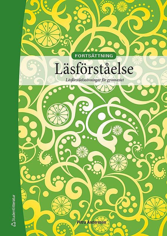 Läsförståelse Fortsättning Elevpaket - Tryckt bok + Digital elevlicens 12 mån - Läsförståelseövningar för gymnasiet