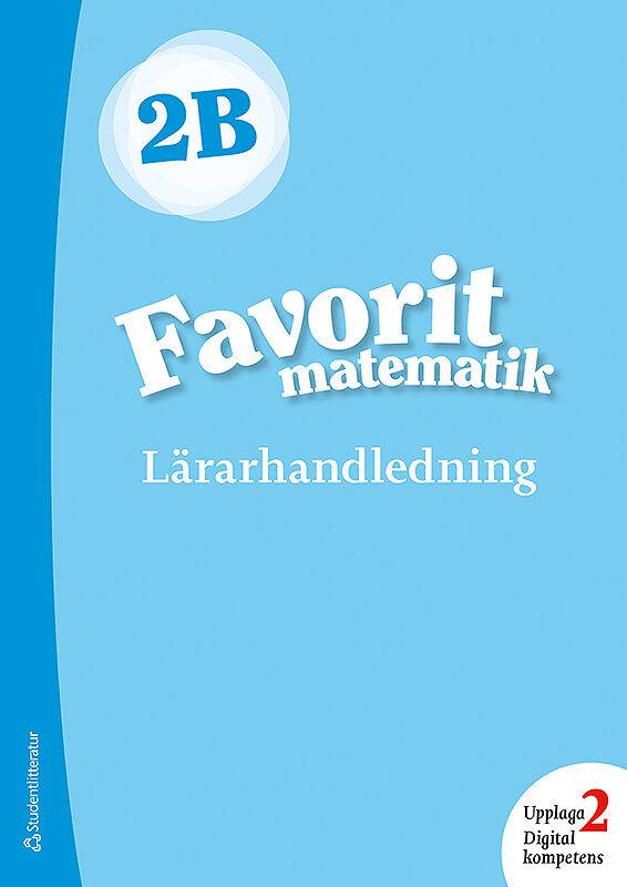 Favorit matematik 2B Lärarpaket - Tryckt bok + Digital lärarlicens 36 mån