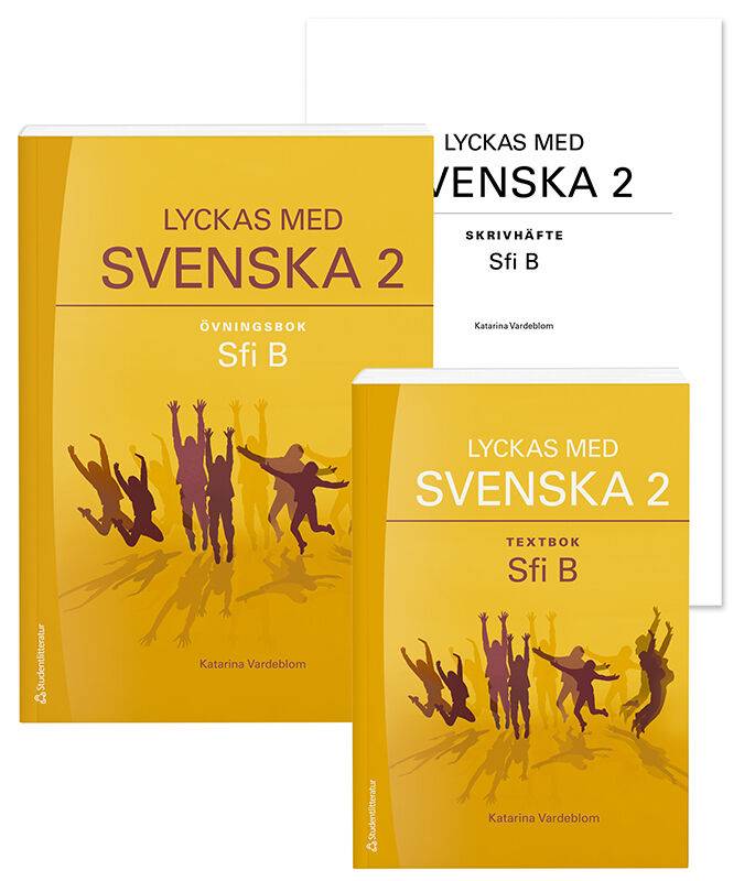 Lyckas med svenska 2 Paket TB + ÖB Elevpaket - Tryckt + Digitalt 36 mån - Sfi B