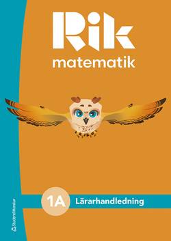 Rik matematik 1A Lärarpaket - Tryckt bok + Digital lärarlicens 36 mån