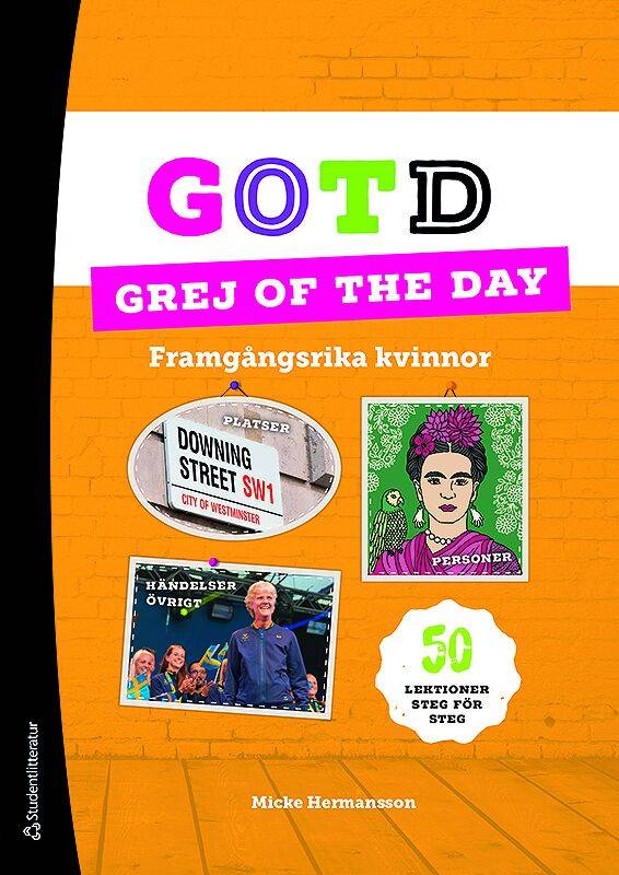 GOTD Framgångsrika kvinnor Lärarpaket - Tryckt bok + Digital lärarlicens 36 mån -
