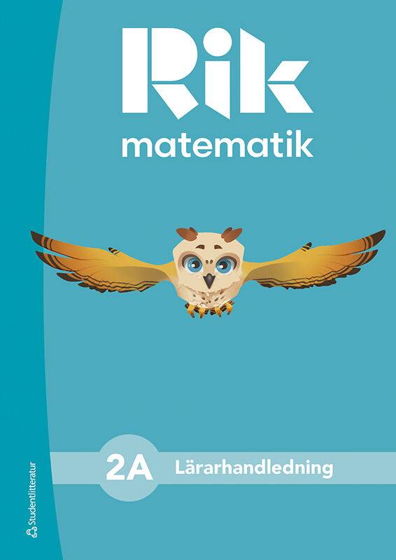 Rik matematik 2A Lärarpaket - Tryckt bok + Digital lärarlicens 36 mån