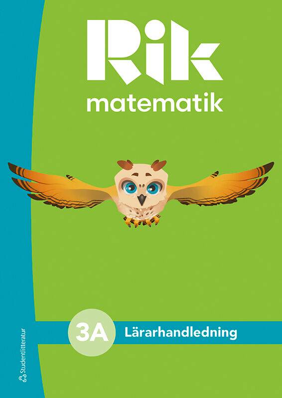Rik matematik 3A Lärarpaket - Tryckt bok + Digital lärarlicens 36 mån