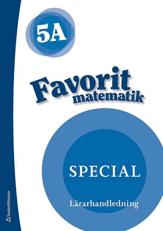 Favorit matematik 5A Special - Digital lärarlicens 12 mån
