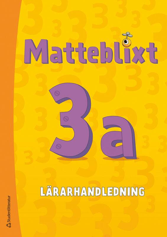 Matteblixt 3a Lärarpaket - Tryckt bok + Digital lärarlicens 36 mån