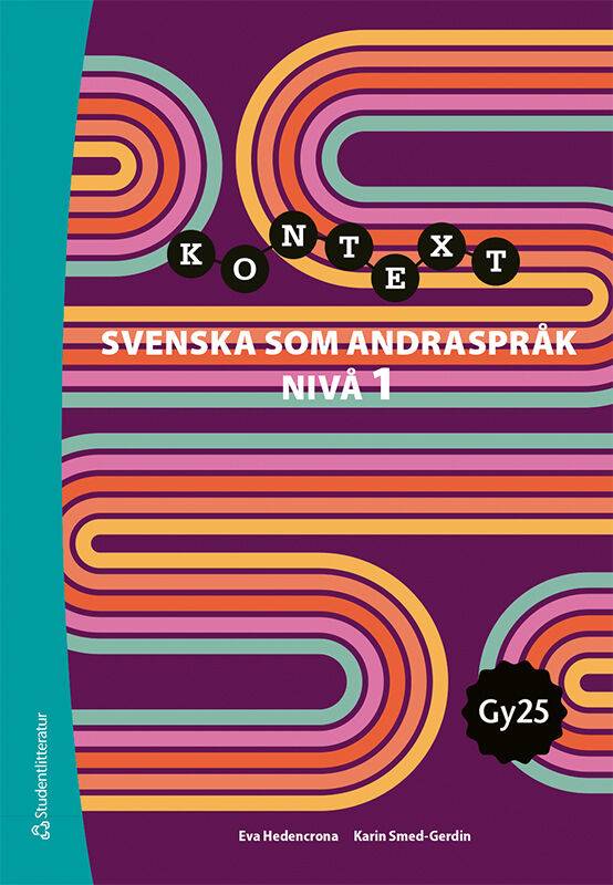 Kontext Svenska som andraspråk 1 Elevpaket - Tryckt +Digital elevlicens 36 mån