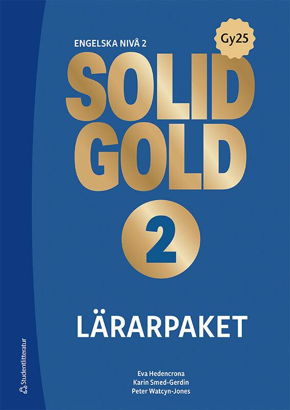 Solid Gold 2 Lärarpaket - Tryckt bok + Digital lärarlicens 36 mån