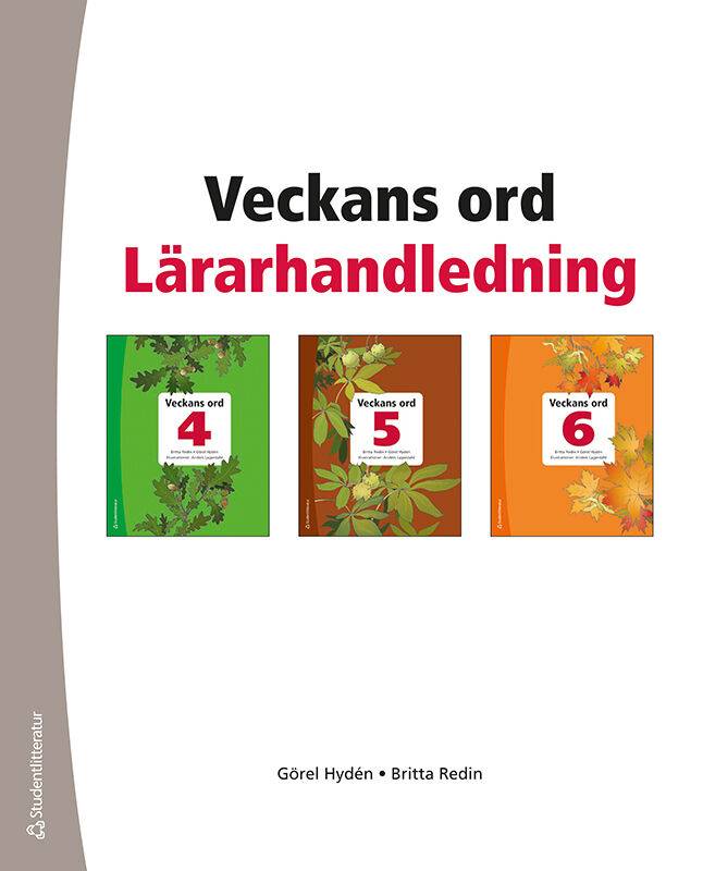 Veckans ord 4-6 Lärarhandledning